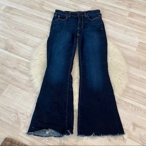 American Eagle super hi rise flare